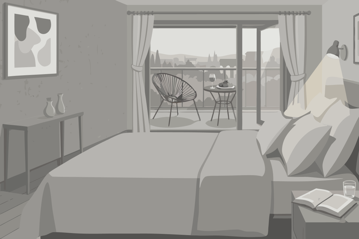 Chambre Double – Vue sur Lac